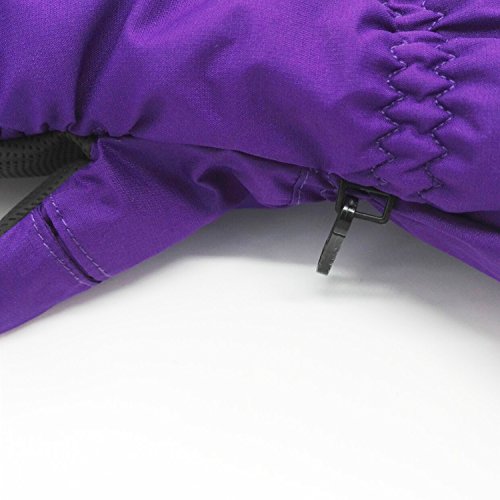 image for HighLoong Kids Waterproof Ski Snowboard Cold Weather Winter Gloves mit