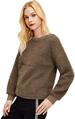 ae drop shoulder crew neck sweatshirt