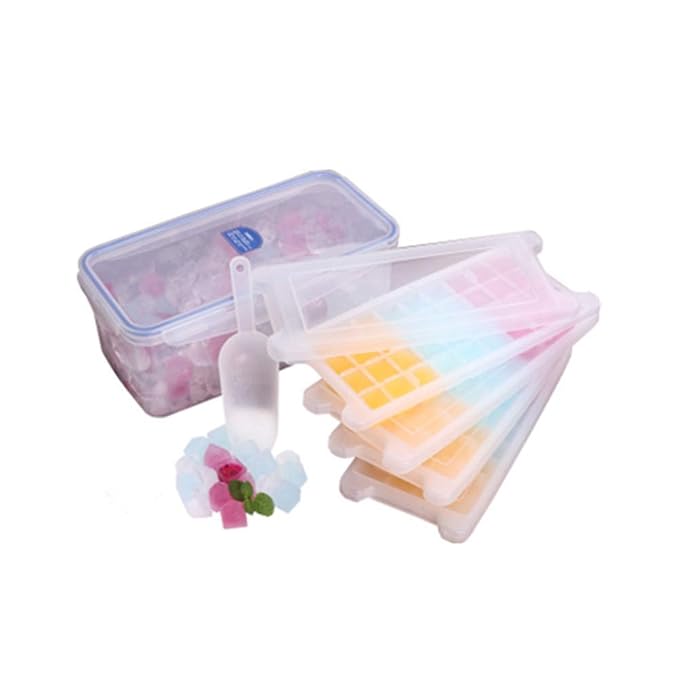 Compra Caja de hielo del molde de la rejilla del hielo hecha en ...