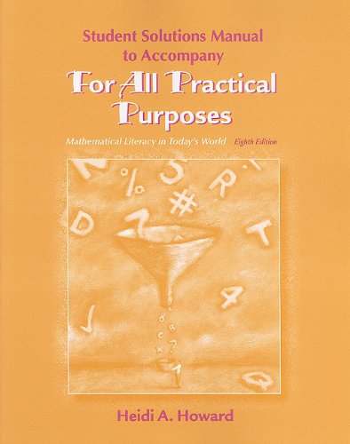 Student Solutions Manual for For All Practical Purposes