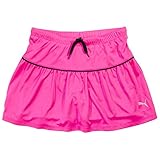 PUMA Girls Athletic Tennis Skort Running Active Yoga Gym Activewear Pink Medium