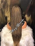 Braided Wig(Cornrow Wig) (one size)