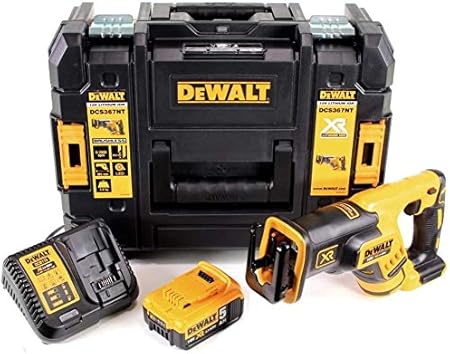 Dewalt Dcs 367 P1 Scie Sabre Sans Fil 18v Brushless Coffret De Transport Tstak 1x Batterie 5 0 Ah Chargeur Amazon Fr Bricolage