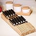 Utoplike In-Drawer Knife Block, 11-15 Slots Bamboo Knife Drawer Organizer, Knife Set Storage for Kitchen, 17 x 5.5 x 2 inches