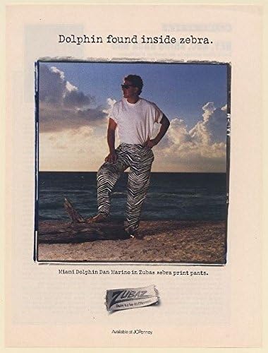 Dan marino zubaz Clearance