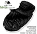 Hyke & Byke Snowmass 0 F Hiking & Backpacking Sleeping Bag - 4 Season, 650FP Duck Down Sleeping Bag - Ultralight - Black - 87in - Long