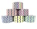 Northland Wholesale 18 Roll Variety Pack of Decorative Duct Style Tape! (6 Polka-dot + 6 Chevron + 6 Colorful Camouflage)