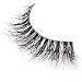 Arimika Clear Band Long Wispy Dramatic Look 3D Mink False Eyelashes- Lightweight, Fluffy Invisible Line Strip Lashes D844