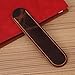 1pc Antique Handmade Leather Fountain Pen Bag Single Pen Holder Pouch Bag Soft Pencil Protective Sleeve Cover