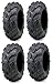 Full set of Maxxis Zilla 28x9-14 and 28x11-14 ATV Mud Tires (4)