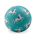Crocodile Creek Horses Playground Ball, Teal, 7
