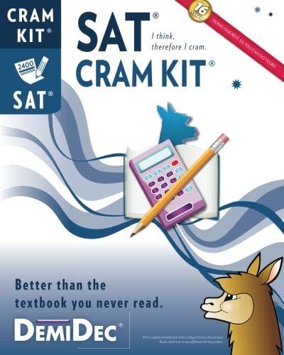 SAT Cram Kit: Better than the textbook you never read.