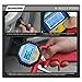 AULLY PARK Digital Tire Inflator with Pressure Gauge Heavy Duty Direct Lock Air Clip 90 Degree Valve with Hose Red