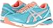 ASICS Women's Gt-1000 5 Running Shoe, Aquarium/Silver/Flash Coral, 8 D US