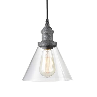 CLAXY Rustic Glass Mini Pendant for Kitchen Island Nigeria Ubuy