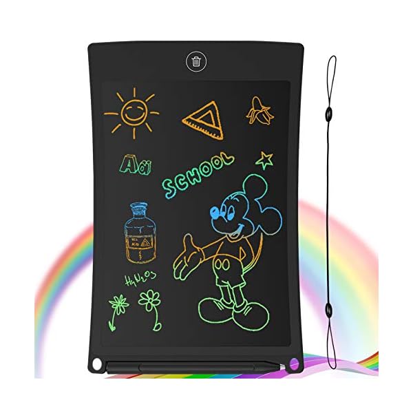 GUYUCOM LCD Writing Tablet, 8.5 inch Doodle & Scribble Boards, Erasable Educational Learning Gifts for Boys Kids Toys…