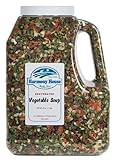 Harmony House Foods, Dried Vegetable Soup Mix (42 oz, Gallon Size Jug)