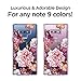CYRILL Ciel [Cecile Collection] Designed for Samsung Galaxy Note 9 Case (2018) - Rose Floral