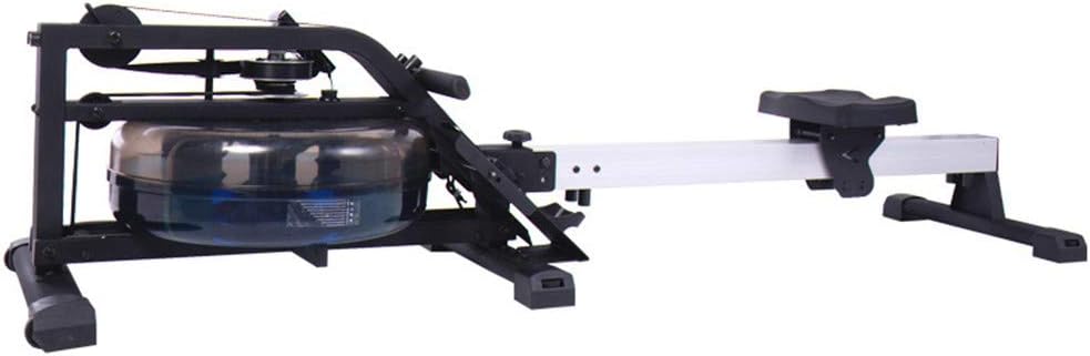 LeeBZ Indoor Rowing Machine Fitness Cardio Workout Small Noise Water Resistance Rowing Machine