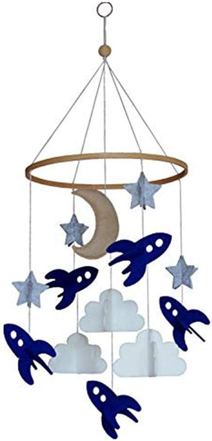 Amazon Co Jp ベッドメリー モビール フェルト フェルトペンダント メリー 吊り下げ式 ベビーベッドおもちゃ 赤ちゃん ベッド飾り 撮影道具 出産祝い ホーム キッチン