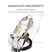 REDQIN Electro Plastic Chastity Device Male for Men(Transparent)