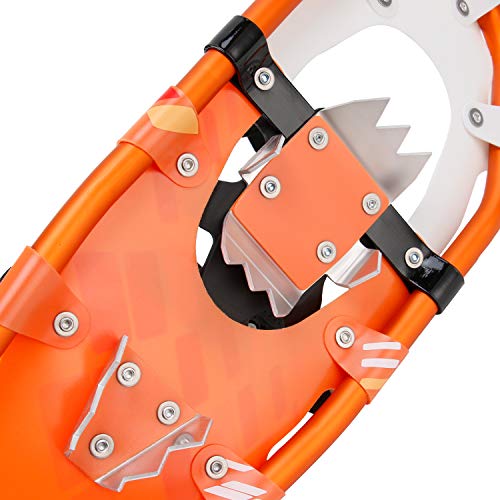 Gpeng 3in1 Xtreme Lightweight Terrain Snowshoes for Men Women Youth