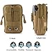 Multi-Purpose EDC Vape Pouch Bag, Vape Case,Tactical Bag Pouch, Military Nylon Utility Tactical Waist Pack Camping Hiking Pouch (Khaki)