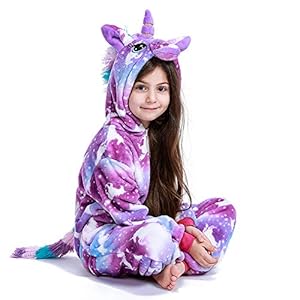 N/N Eenhoorn onesie pyjama Kerstmis Halloween cosplay kostuum voor jongens meisjes cadeau
