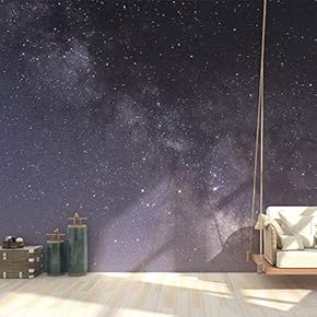 Wall Mural Starry Sky Removable Self-Adhesive Large Wallpaper - 66x96 inches