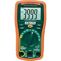 Extech EX330 Autoranging Mini Multimeter with NCV and Type K Temperature