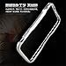 iPhone 6s Case, Esing Premium Aluminum Alloy Metal Frame 3D Hard Slim Bumper Case for Apple 6 4.7 Inch (Silver)