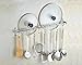 Wall Mounted Pan Pot Rack Kitchen Utensils Hanger Organizer Lid Holder 39