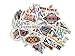 Cooryslee Car Stickers Decals Pack 50 Pieces Super Bowl Bumper Stickers