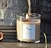 48 Hour SALE! Manu Home Tranquil Scented 8 oz Candle ~ Soothing Aromatherapy Candle ~Woodsy Sandalwood, Cedar notes & Ylang Ylang Essential Oil! Great Relaxing Scent