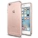 Spigen Neo Hybrid EX iPhone 6s Case with Flexible Inner Bumper and Reinforced Hard Frame for iPhone 6s/6 - Glitter Rose Gold