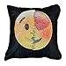 Emoji Sequined Cushion Covers, Reversible Sequin Mermaid Pillow Case, Changeable Emoji Face Pillow Cases, Throw Pillow Cover Decorative Pillow Case for Home and Office Decor 16 x 16 inches