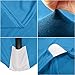 ABCCANOPY 6 FT Spandex Table Cover Stretch Fitted Wrinkle Resistant Tablecloth Reuse for Rectangular Folding Table Patry Event Wedding Banquet Protector Turquoise