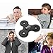 Fidget Spinner,ROOROO Tri-Spinner Fidget Focus Toy Stress Reducer for Kids and Adult Easy Flick and Spin with single/both Hands Toys Perfect For ADHD, Anxiety, Autism (Black)
