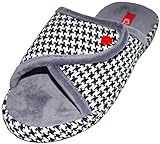 eZstep Women's Zoe Orthopedic Slippers Gray 10 US