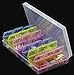 Inspiration Industry NY Pill Organizer Box with Snap Lids (7-day AM/PM) - Pill Box 6018
