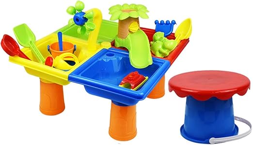 kids sand and water pit