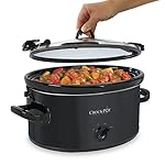 Crock-Pot-Cook-and-Carry-Portable-Manual-Slow-Cooker-Black-SCCPVL600-B-6-Quarts