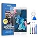 Flylinktech for iPhone 7 Screen Replacement White, LCD Display Digitizer Touch Screen for iPhone 7 Screen Assembly with Full Repair Tools