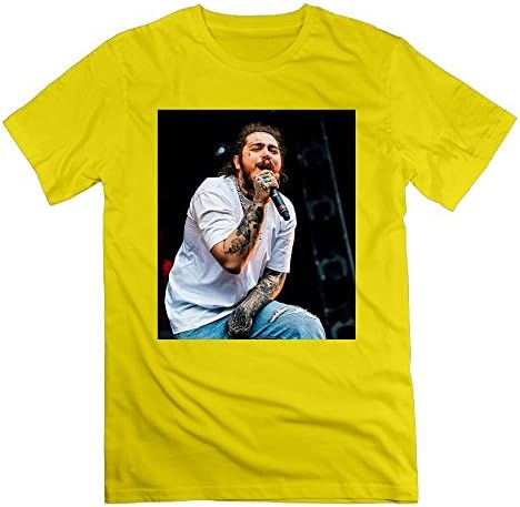 Post Malone Personalized Humor Short-Sleeved Shirt for Man Black