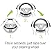 Infinity Stock Star Wars Stormtrooper Steering Wheel Cover - Car Truck SUV & Van, Performance Speed Grip, Universal Size Fit 14.5