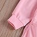 C&M Wodro Toddler Girls Clothes Winter Warm Long Sleeve Tops+Long Pants Set (Pink, 3T (2-3 Years))