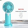 Lidasen-Mini-Handheld-Portable-Fan-USB-Fan-Rechargeable-Battery-2400-mAh-Desk-Table-Fan-Cooling-Electric-Fan-3-Speeds-for-Home-Travel-Office-Sport-Outdoor-School-Blue Lidasen Mini Handheld Portable Fan, USB Fan Rechargeable Battery 2400 mAh, Desk Table Fan Cooling Electric Fan 3 Speeds…