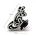 Skyvan Women Elegant Butterfly Flying Rhinestone Crystal Hair Claw Clips Rhinestone Barrettes Hair Accessories Side-knotted Clip