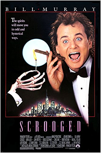 Image result for scrooged poster