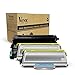 v4ink Compatible Drum+Toner Replacement for Brother DR360 TN360 (1Drum + 2Toner) Work with DCP7030 DCP7040 DCP7045 HL2120 HL2140 HL2150 HL2170 MFC7320 MFC7340 MFC7345 MFC7440 MFC7445 MFC7450 MFC7840